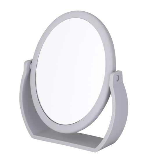 Home Details Swivel 10X Magnification Rubberized Vanity Mirror